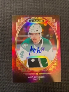 2020-21 Stature Miro Heiskanen 3/3 Four Color Patch Auto #57 Stars Hockey - Picture 1 of 2