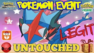 ✨ASH GRENINJA UNTOUCHED/GRENINJA EVENT✨ULTRA SUN/MOON/POKEMON SCARLET/VIOLET🚀 - Picture 1 of 2