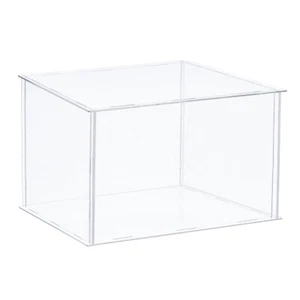 Clear Display Case, Acrylic Assemble Box 40x30x30cm for Collectibles, Crafts - Picture 1 of 7