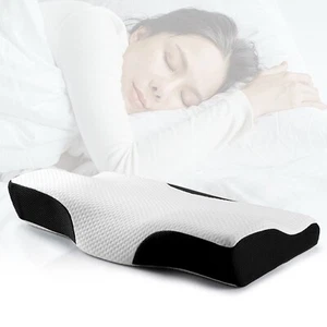 Premium Memory Foam Orthopaedic Pillow – Neck, Back & Head Support Cushion UK - Picture 1 of 1
