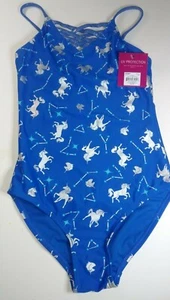 swimsuit-girls-UV protection-So-KHOL'S-size 10-New-$34. original price-unicorns - Picture 1 of 11