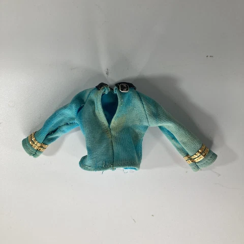Vintage Mego 1974 Star Trek Mr. Spock Figure Original Shirt Cover