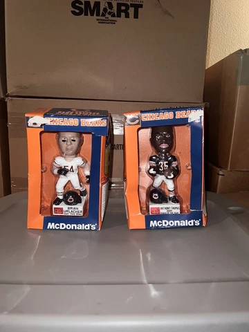 Chicago Bears Anthony Thomas Brian Urlacher 2001 Bobblehead Limited Edition Cover