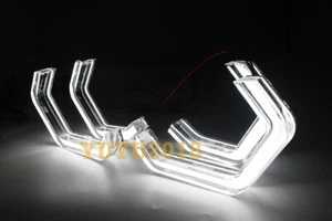 Anillo Halo LED Estilo M4 para MERCEDES BENZ CLS W219 C219 55 63 AMG 05-10 Cristal - Imagen 1 de 17