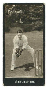 Smith's - 'Cricketers' (1912) - Strudwick (Surrey) - Picture 1 of 2