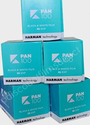 5 x KENTMERE PAN (BY ILFORD) 100 35mm 36exp CHEAP B&W  FILM - POST FREE - Изображение 1 из 3