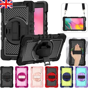 For Samsung Tab A A7 A8 S6 S7 S8 S9 S10 Tablet Shockproof Stand Case Cover Strap - Picture 1 of 80