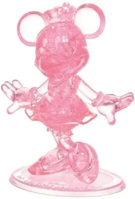 Quebra-cabeça de cristal 3D original Disney - Minnie Mouse - Imagem 1 de 2