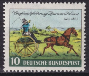 BUND 1952 NR. 160 ** MAKELLOS POSTFRISCH - BITTE ANSEHEN! - Bild 1 von 1