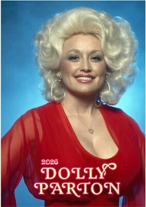 2026 Wall Calendar (12pg) DOLLY PARTON Vintage Magazine Cover Music Poster 1204 - Picture 1 of 2