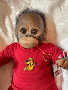 Coco schönes Baby Orang-Utan-Affe 1,54 Pfund 15 Zoll - Bild 1 von 5