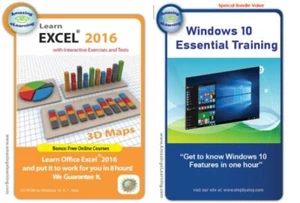 Learn Microsoft Excel 2016 Interactive & Windows 10 All-in-One Training courses - Picture 1 of 1