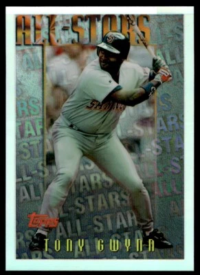 1996 TOPPS  MYSTERY FINEST REFRACTOR TONY GWYNN - Image 1 of 2