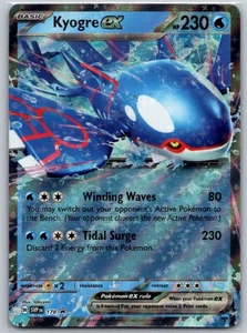 Kyogre ex - 178 SV: Scarlet & Violet Promo Cards NM - Picture 1 of 2