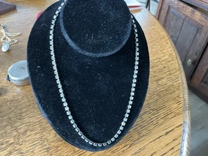VINTAGE RHINESTONE CHOKER - Picture 1 of 3