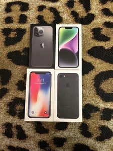 Lot of four Iphone Boxes EMPTY - Photo 1 sur 5