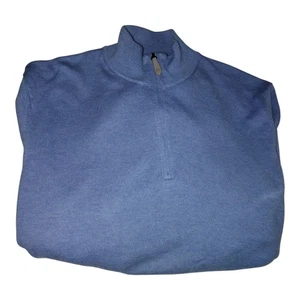 Vineyard Vines Pullover Herren Gr. L Thaxter Kaschmirmischung Viertelreißverschluss Salzwasser - Bild 1 von 10