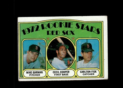 Carlton Fisk 1972 Topps #79 Salón de la fama radiocontrol en muy buena condición Foto 1 de 2