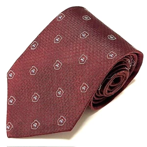 Brooks Brothers Tie Golden Fleece Crest Logo Luxury Stylish Makers and Merchants - Picture 1 of 21