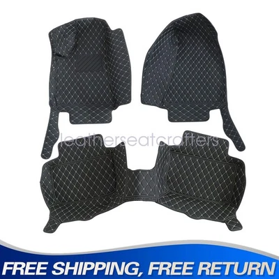 Front & Rear Surround Floor Mats For 2012 2013 2014 2015-2023 Chrysler 300 C - Изображение 1 из 4