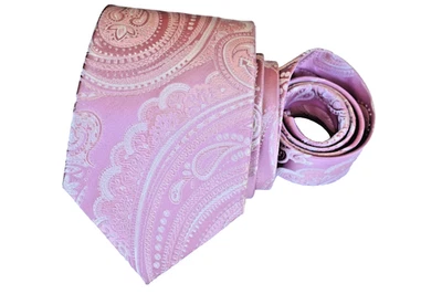 SEAN JOHN CORBATA HOMBRE ROSA/PAISLEY Ancho: 3.7/8" Largo: 59" Foto 1 de 3