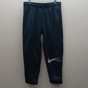 Nike Therma Fit All Time GX Sweatpants Fleece Athletic Training Gym Black Large - Picture 1 of 6