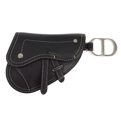Dior Black Saddle Pouch XX03426 - Image 1 of 4