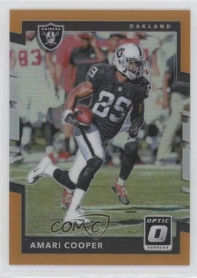 2017 Donruss Optic Orange Prizm /199 Amari Cooper #50 - Image 1 of 2