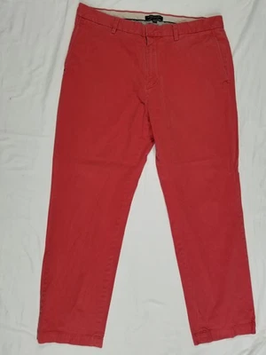 Calça chino Banana Republic Emerson 36x32 masculina 100% algodão confortável - Imagem 1 de 4