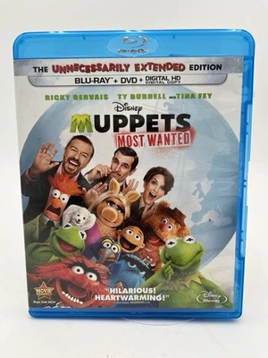Disney Muppets: Most Wanted (Blu-Ray + DVD, 2014) - Image 1 of 4