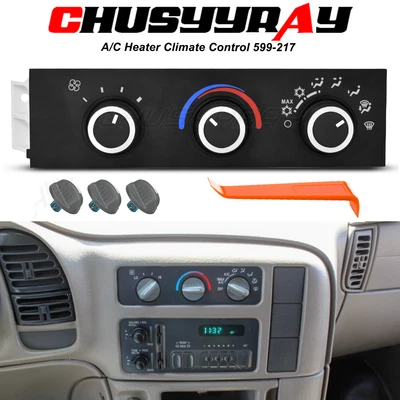 Módulo de panel de control climático HVAC 599-217 para Chevrolet C6500 Kodiak 2003-2009 Foto 1 de 4