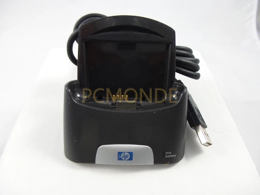 HP iPAQ USB Desktop Cradle w/Battery Slot for H2210 H2215 (FA109A#AC3) - Image 1 of 1