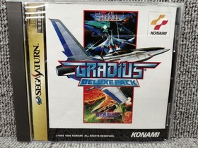 Konami Gradius Deluxe Pack Sega Saturn Software Krq68