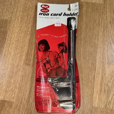Soporte de cable de hierro Magla vintage para tabla de planchar EE. UU. C. 1950s 1960s Foto 1 de 4