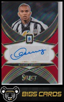 2024-25 Panini Select Serie A #SE-MA Marcio Amoroso Signatures Red Select Foto 1 de 2
