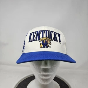 De colección Kentucky Wildcats Reino Unido Láser Snapback Gorra Deportes Especialidades Logo Años 90 - Imagen 1 de 10