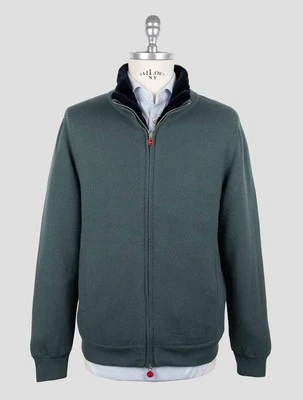 NEW KITON GREEN CASHMERE SHEEPSKIN FUR COAT US 38 - EU 48 KCZ36 - Image 1 of 4