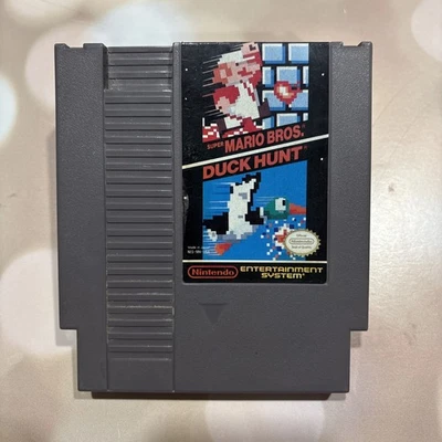 Super Mario Bros./Duck Hunt (Nintendo Entertainment System, 1988) TESTED - Image 1 of 3