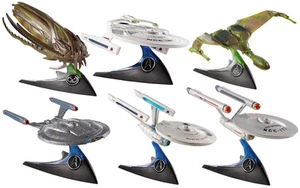Star Trek Hot Wheels 20 Metall Schiffe zur Auswahl TOS, TNG kpl. Serie Raritäten - Picture 1 of 21