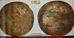 1643-15 France (Jeton) Louis XV PCGS AU58 Gold Shield, TRUEVIEW, NFC - Picture 1 of 8