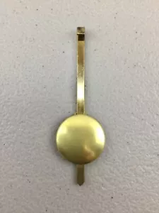 Mini Novelty Clock Pendulum Brass Color Bob 1" Diameter for Miniature Clock New - Picture 1 of 9