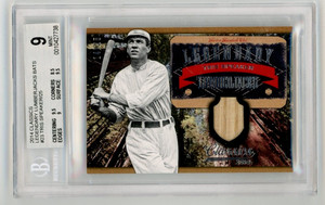 Tris Speaker 2014 Classics Legendary Lumberjacks Game Used Bat BGS 9
