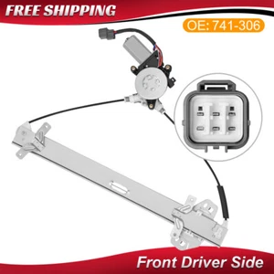 Front Left Power Window Regulator W/ Motor for 2003-2007 Honda Accord 4 Door - Picture 1 of 6
