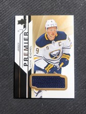 2018-19 UPPER DECK PREMIER JACK EICHEL GAME-USED MEMORABILIA JERSEY GOLD #16