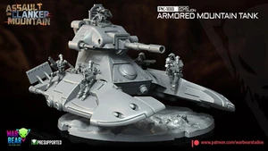 Star Wars Char blindé Mountain Clanker, Jeu Star Wars Legion 35mm, Impression 3D - Imagen 1 de 2