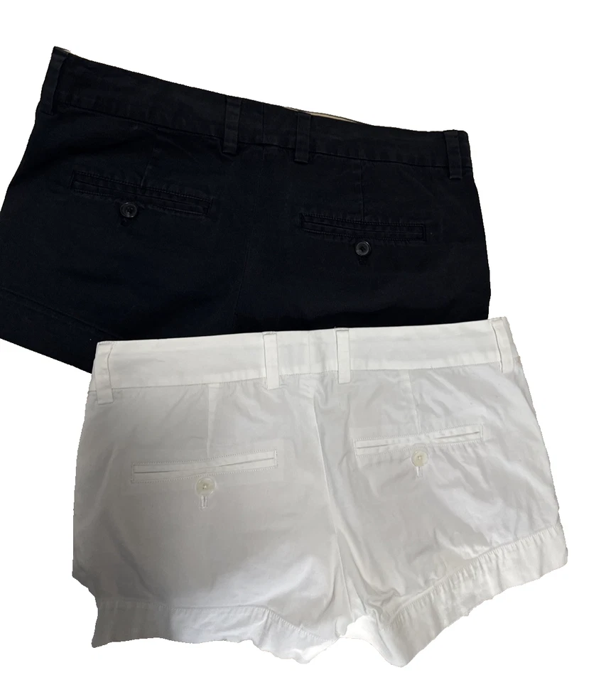 Shorts de tênis feminino Vince em excelente estado branco ou preto tamanho 0 - Imagem 1 de 4