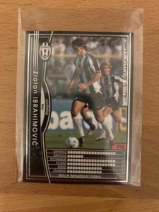 ZLATAN IBRAHIMOVIC WCCF #143 2004-05 JUVENTUS RARE ROOKIE CARD Perfect Quality - Picture 1 of 7