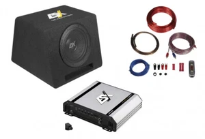 ESX DBP108Q Subwoofer Bass Sound Anlage Komplett Set Kit Auto subwoofer Endstuf - Bild 1 von 7