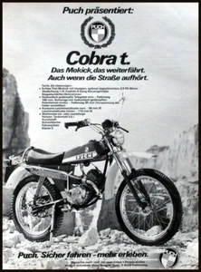 Puch Cobra T, originale Werbung aus 1977 - Picture 1 of 1