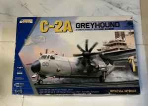 KINETIC 1/48 U.S. NAVY C-2A GREYHOUND TWIN ENGINE AIRCRAFT W/ PE PARTS 48025 NIB - Picture 1 of 12
